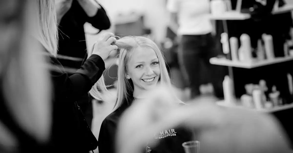 Dames kapsalon in de buurt