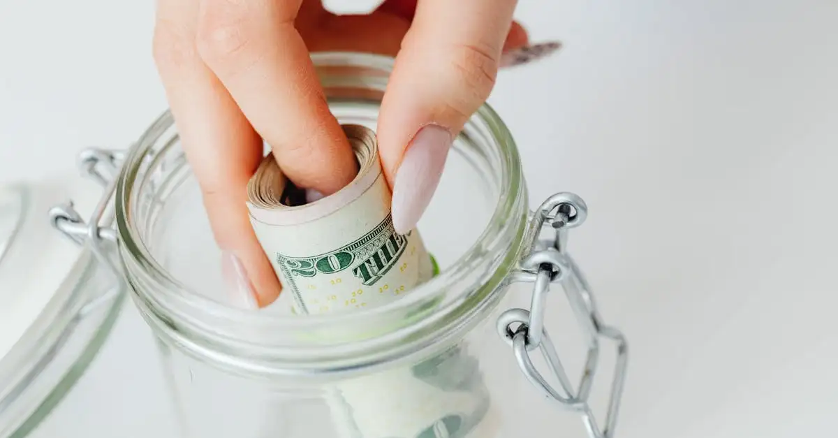 Geld storten in de buurt