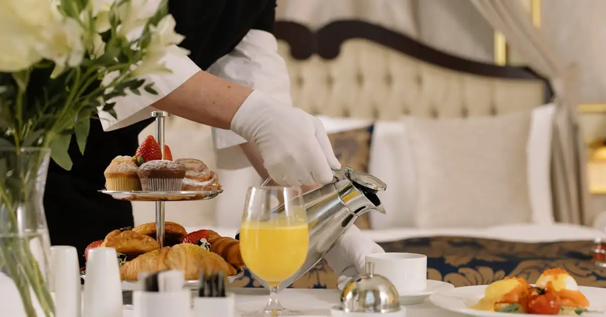 Ontbijtbuffet in de buurt