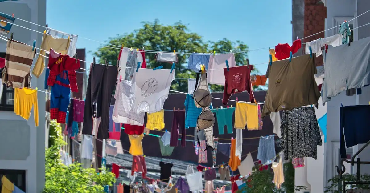 Kleding wassen in de buurt