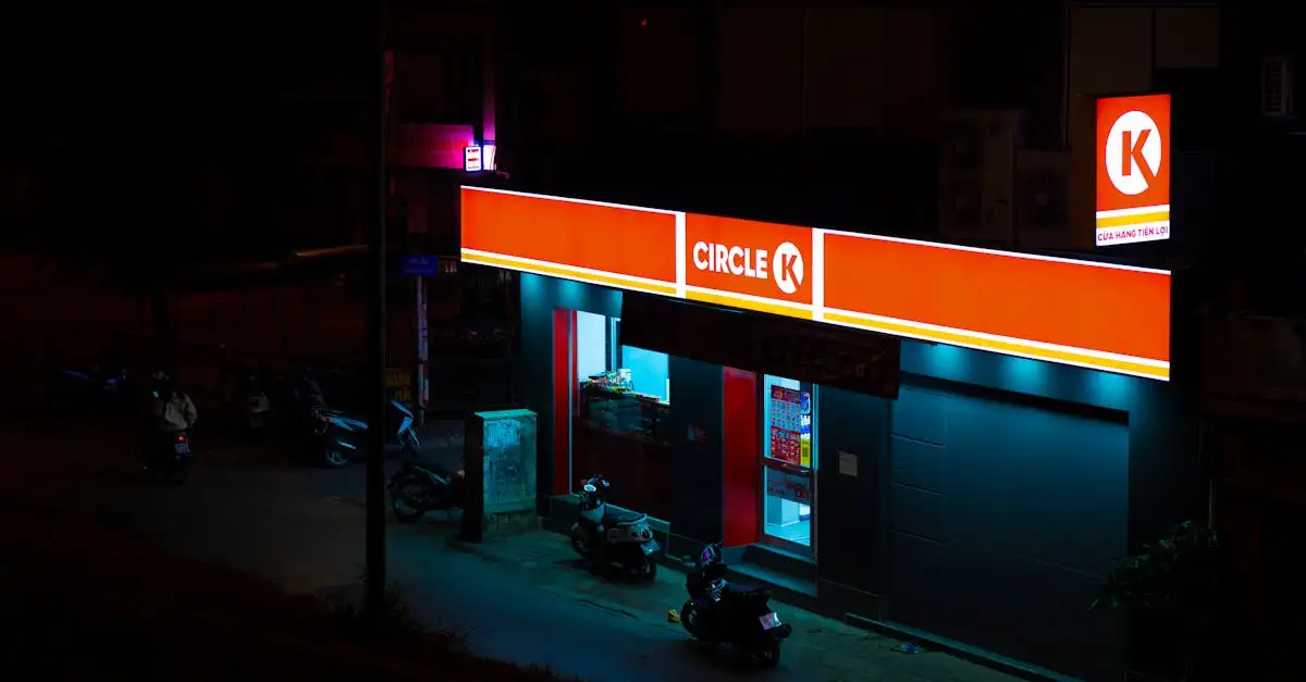 Nightshop in de buurt