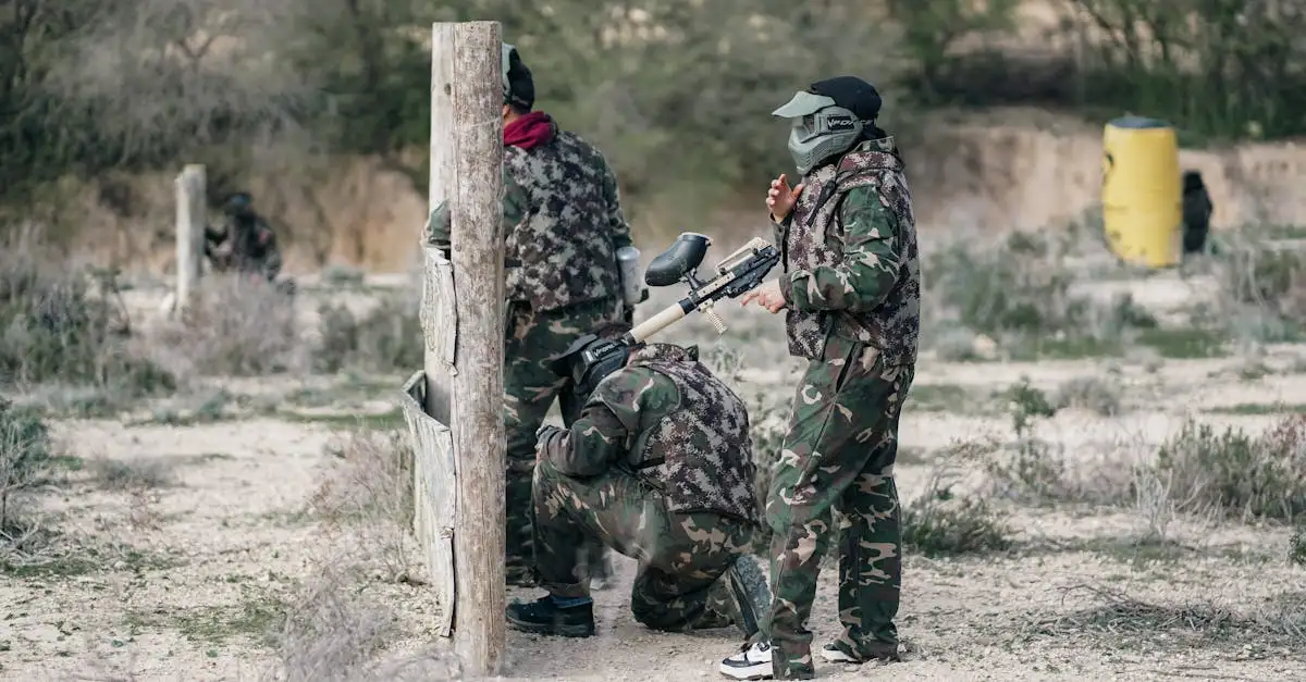 Paintball in de buurt