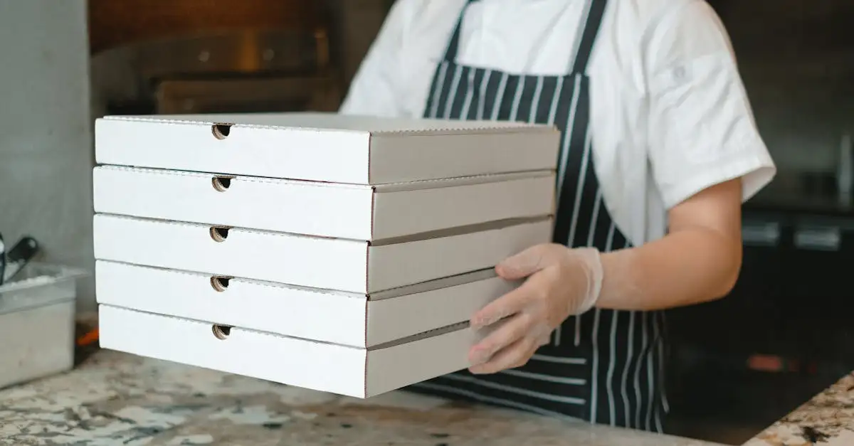 Pizza afhalen in de buurt