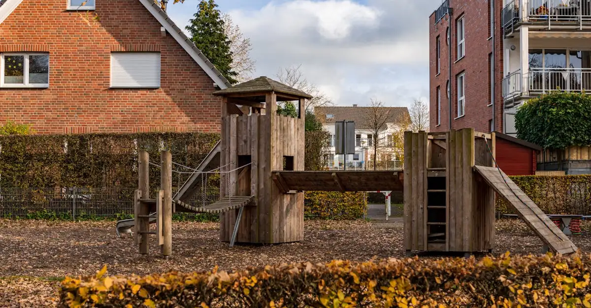 Restaurant met speeltuin in de buurt