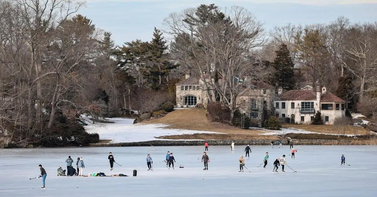 Schaatsen in de buurt