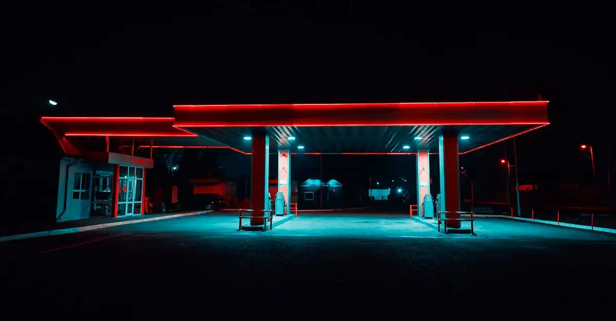 Tankstation met winkel in de buurt