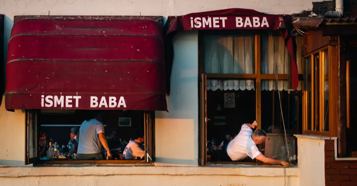 Turks eten in de buurt